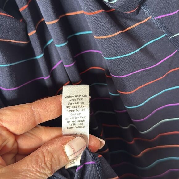 Athleta Stripe Chi Tank Top. Size XSmall. - Picture 7 of 8